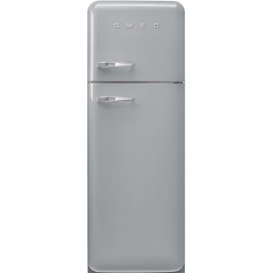 SMEG FAB30RSV5 felüfagyasztós retro hűtő, 172 cm, 222+72 liter, 0°zóna, jobbos, szürke
