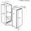 AEG SKE814D9ZC Beépíthető Egyajtós hűtőszekrény 140 cm
