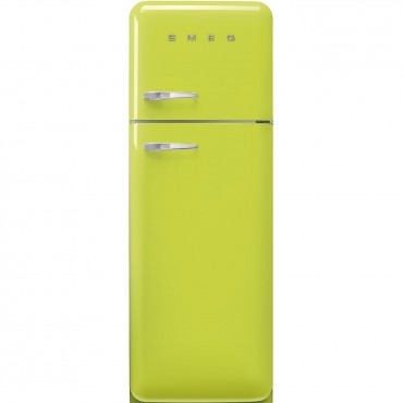 SMEG FAB30RLI5 felüfagyasztós retro hűtő, 172 cm, 222+72 liter, 0°zóna, jobbos, zöldcitrom