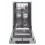Gorenje GI52010X A++ Beépíthető keskeny (45cm) mosogatógép 9 teríték