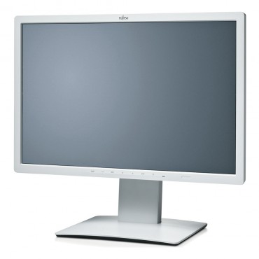 LCD Fujitsu 24" B24W-7; white, A-;1920x1200, 1000:1, 300 cd/m2, VGA, DVI, DP, USB Hub, Speakers, AG,