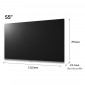 LG OLED55G16LA 4K HDR Smart OLED TV 139cm ThinQ AI