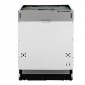 Amica ZIM676S Beépíthető mosogatógép, A++, 12 teríték