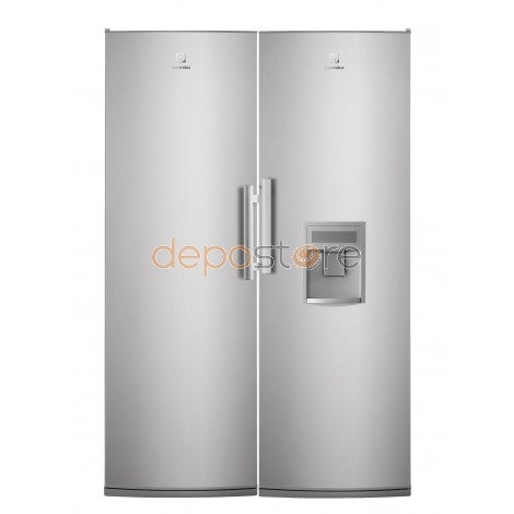Electrolux LRI1DF39X  + LUT5NF26X Side by Side, külön hűtő- és fagyasztószekrény 390 + 280l