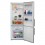 BEKO RCNE-520 K21DS Kombinált hűtőszekrény, 450L, NoFrost, Vízadagoló, A+, Ezüst