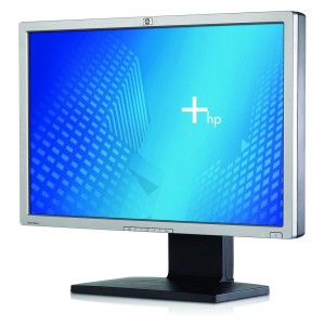 LCD HP 24" LP2465; black/silver, B+;1920x1200, 1000:1, 500 cd/m2, DVI, USB Hub, AG