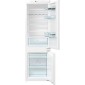 Gorenje NRKI4182E1 A++ NoFrost Beépíthető Kombinált hűtőszekrény