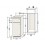 Hotpoint-Ariston BD 2422/HA beépíthető felülfagyasztós hűtőszekrény, A+, 144 cm