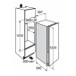 ATAG KD61122A Beépíthető Hűtőszekrény 122cm 212Liter A++