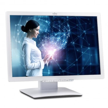 LCD Fujitsu 22" B22W-7; white, B;1680x1050, 1000:1, 250 cd/m2, VGA, DVI, DP, USB Hub, Speakers, AG,
