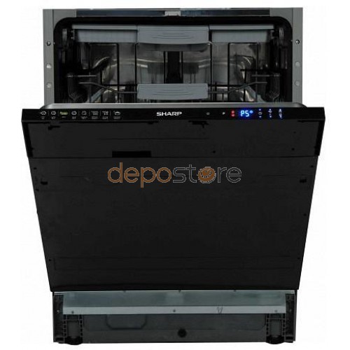 Sharp QW-D52I472X-DE A++ Beépíthető (integrált) mosogatógép