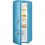 Gorenje RK60319OBL-L kombinált, alul fagyasztós retró hűtőszekrény, kék színben