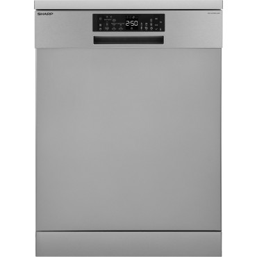 Sharp QW-NA25GF44BS Szabadonálló mosogatógép, 14 terítékes, B energiaosztály