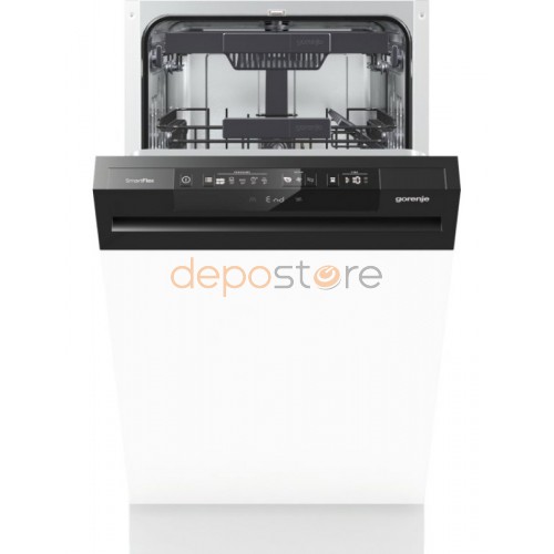 Gorenje GV55110 A++ beépíthető integrált mosogatógép 10 teríték, keskeny
