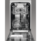 Zanussi ZDN11003XA Keskeny beépthető mosogatógép