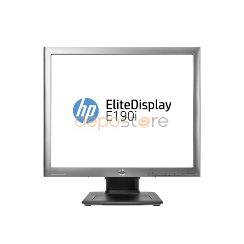 LCD HP EliteDisplay 19" E190i; black/silver, B+;1280x1024, 1000:1, 250 cd/m2, VGA, DVI, DisplayPort,