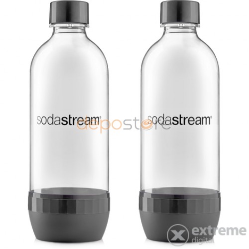 Sodastream Grey Duo Pack szódagéphez tartalék üveg 2db