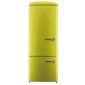 Gorenje RK60319OAP-L A++, 170 cm, 304 liter, kombinált, alul fagyasztós retró hűtőszekrény, Oliva sárga színben