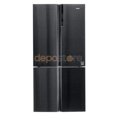 Haier HTF-610DSN7 alulfagyasztós hűtőszekrény, 90 cm széles, 4 ajtós