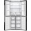 Gorenje NRM818EMB SBS hűtőszekrény, 4 ajtós, 394 liter, Inverter, Multiflow