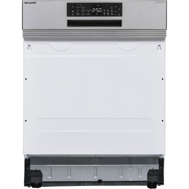 Sharp QW-NA25GS44BS Beépíthető mosogatógép, 14 terítékes, B energiaosztály