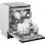 Sharp QW-HD44ID  beépíthető, élvezérelt mosogatógép, A+++, 15 teríték