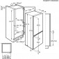 Zanker KNLK18FS1 Beépíthető hűtőszekrény, 178 cm