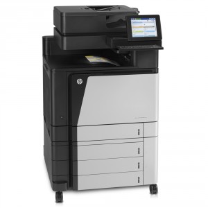 HP Color LaserJet Flow M880; - 2048MB;JetDirect, Duplex, Skener, Kopírka, Fax, USB vstup, prídavný v