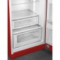 Smeg FAB30RRD3 retro hűtőszekrény, A++, 168 cm Vörös 