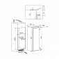 Bauknecht KRIE2125A++ Beépíthető Hűtőszekrény 210Liter A++ 122cm