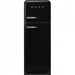SMEG FAB30RBL5 felüfagyasztós retro hűtő, 172 cm, 222+72 liter, 0°zóna, jobbos, fekete