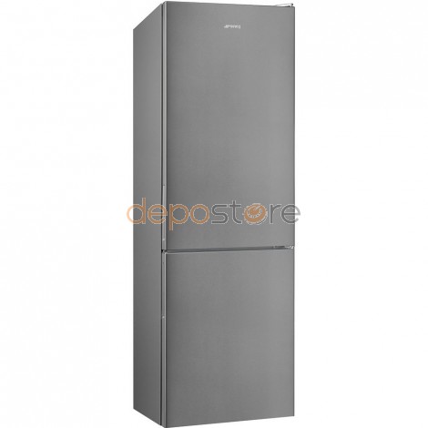 SMEG FC18EN1X kombinált hűtő 186 cm 324 liter