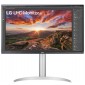 LG 27UP850-W LED monitor, 27", IPS, UHD 4K, 60Hz, 5ms, DisplayHDR™ 400, DCI-P3 95%, AMD FreeSync™, HDMI, Display Port, USB, (USB-C csatlakozó - nem működik!)