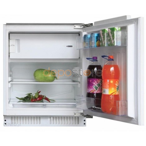 Candy CRU164NE Pult alá építhető hűtő kis fagyasztóval