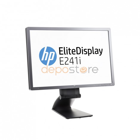 LCD HP 24" E241i; black/gray, B+;1920x1200, 1000:1, 250 cd/m2, VGA, DVI, DisplayPort, USB Hub, AG