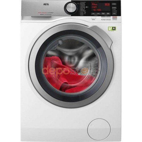 AEG L8FE86684 Elöltöltős mosógép A+++ Kapacitás: 8kg Fehér/Inox