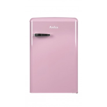 AMICA KS15616 A++ Szabadonálló Retro PINK hűtőszekrény (Hűtők)