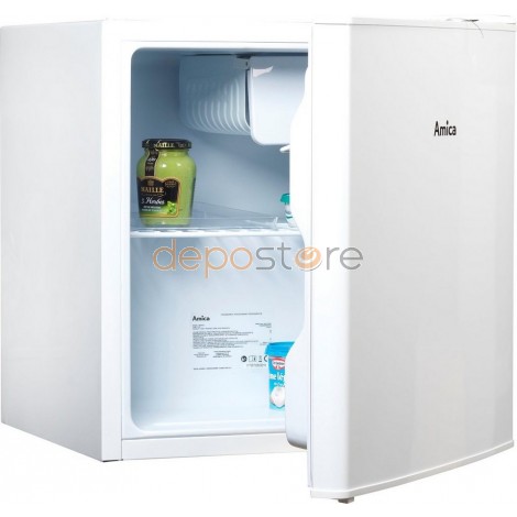 Amica KB15150W Szabadonálló Egyajtós Mini Hűtőszekrény 46Liter A++ 53cm Fehér