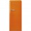 SMEG FAB28ROR5 Egyajtós hűtő retro design, 150 cm magas, 244+26 l űrtartalom, jobb oldali pántok, narancs