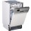 Sharp QW-HS24S472S beépíthető mosogatógép, A+++, 45 cm, 10 teríték, szürke