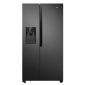 Gorenje NRS9182VB Side by side típusú hűtőszerkény, fekete, A++ belső víztartály