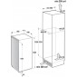 Gorenje RI2122E1 Beépíthető hűtőszekrény, A++, 123 cm