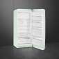 Smeg FAB28RPG3 Pastell zöld retro egyajtós hűtőszekrény, 153 cm, 270 L, A+++ (Hűtők)
