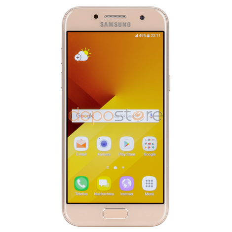 SAMSUNG A3 2017) 16 GB Rose gold színű kártyafüggetlen okostelefon (SM-A320F)