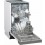Amica EGSP14695E Beépíthető mosogatógép, A++, 45 cm 9 teríték