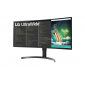 LG 35" 35WN75C-B QHD VA 100Hz HDR10 ívelt kijelzős monitor