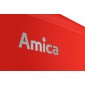 Amica FK2965.3RAA Retro Kombinált hűtő Piros A++ 181cm 244L