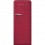 SMEG FAB28RDRB5 Egyajtós hűtő retro design, 150 cm magas, 244+26 liter, jobbos, matt rubinpiros