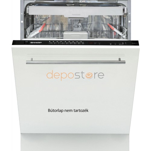 Sharp QW-HD44ID  beépíthető, élvezérelt mosogatógép, A+++, 15 teríték