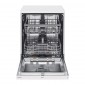 LG DF222FWS QuadWash™ gőzös mosogatógép TrueSteam™ technológiával, 14 teríték, ThinQ™ WiFi funkció